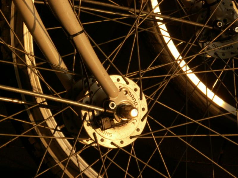 Mountainbike-Detail (Symbolbild)